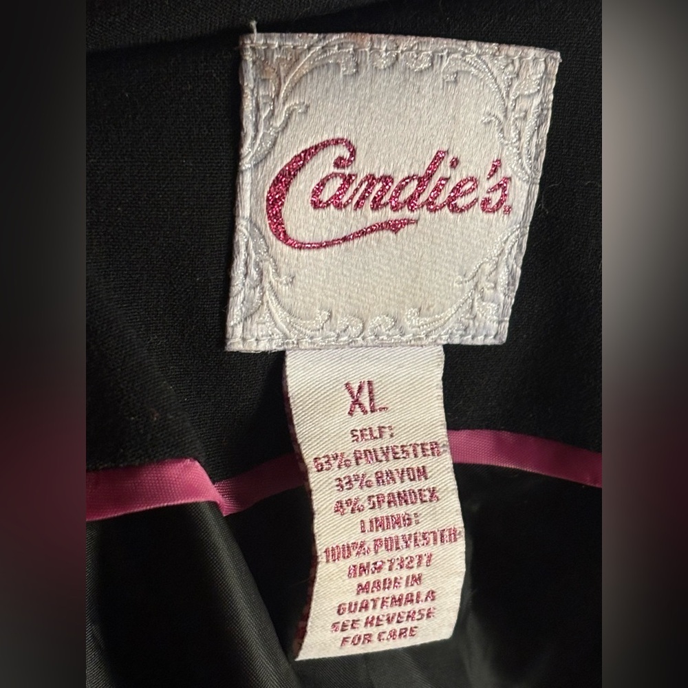 Candie's Elegant Black Blazer - Picture 6 of 6